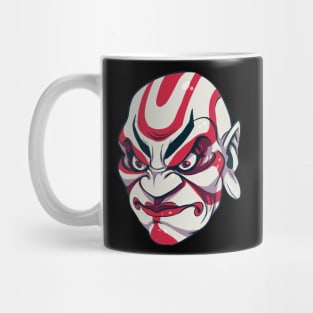 Kabuki mask design Mug